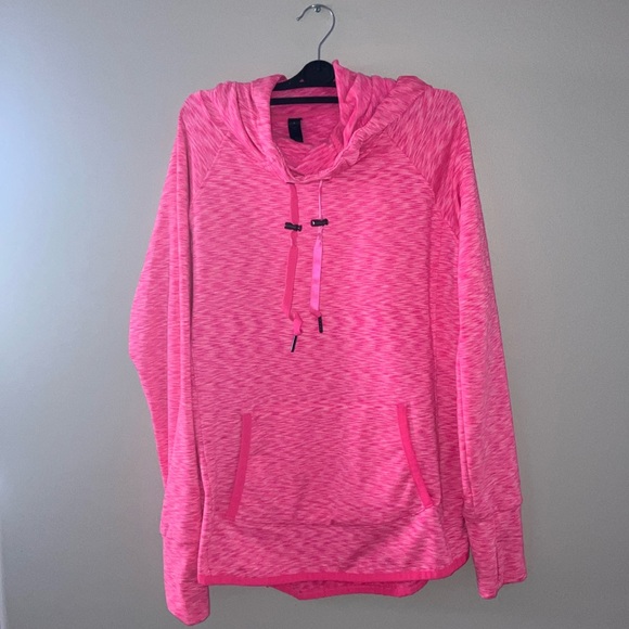 Hot Pink Jogging Hoodie - Picture 1 of 3